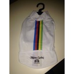 Sportief regenboog wielrenshirt